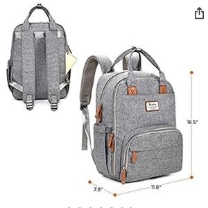 Diaper Bag Backpack, RUVALINO Multifunction Pack